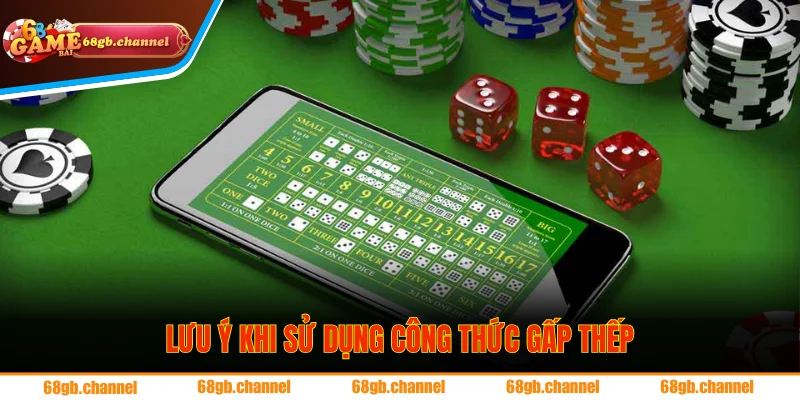 Sử dụng công thức gấp thếp cần lưu ý gì?