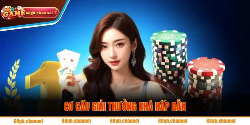 Cơ cấu giải thưởng khá hấp dẫn