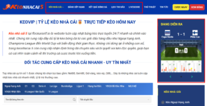 trực tiếp kèo nhà cái